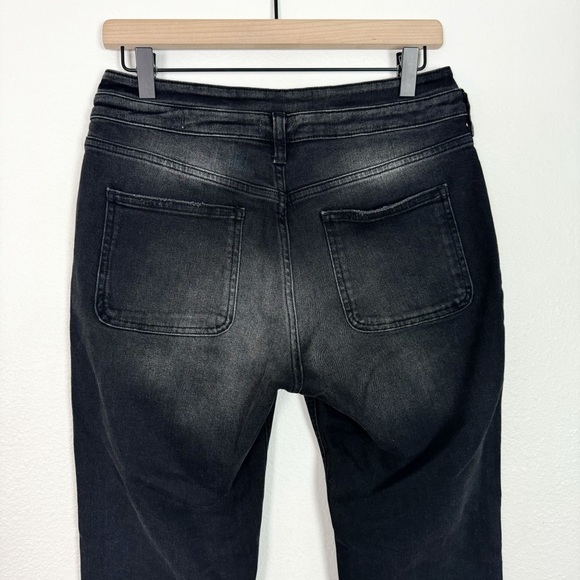 Anthropologie Pilcro Ultra High Slim Utility Jeans Button Fly Size 27 - Picture 8 of 14